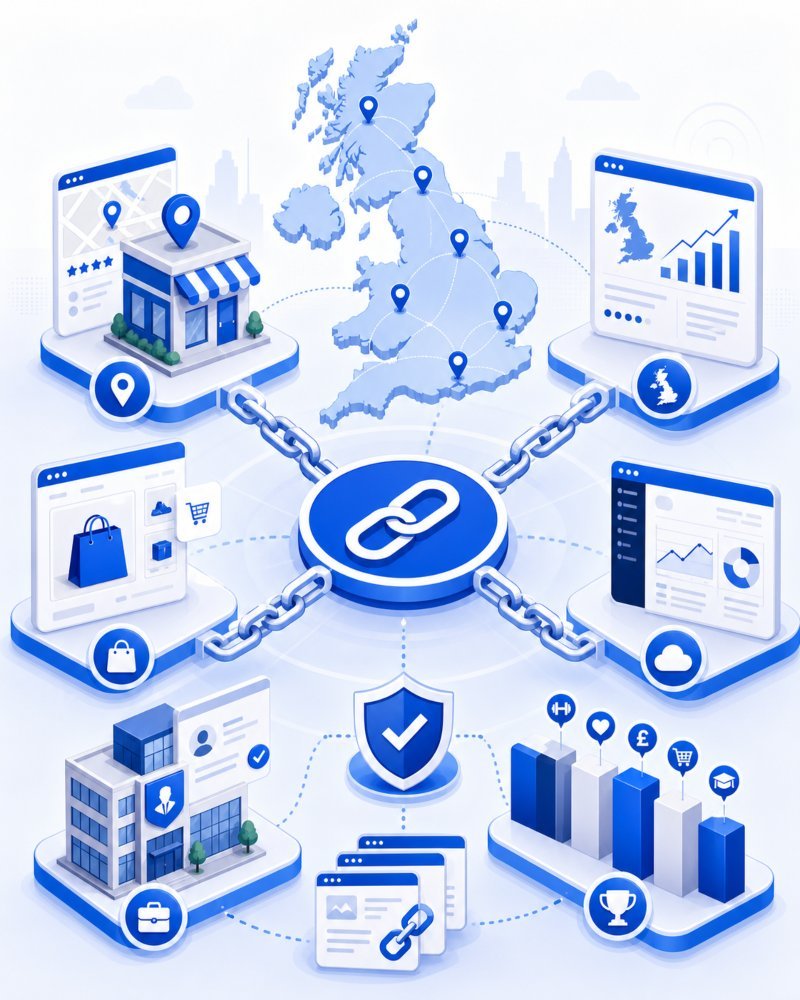 Link building for UK business strategy session